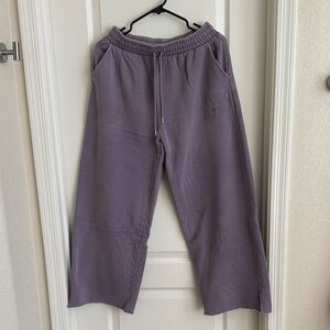 PINK Victoria's Secret Purple Wide Leg Pants